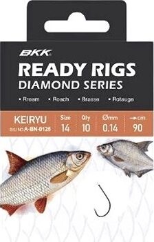 BKK Ready Rig Diamond Keiryu BN Veľkosť 8 0,16 mm 70 cm 10 ks