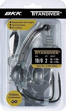 BKK Titan DiverPlus Velikost 12/0 2ks