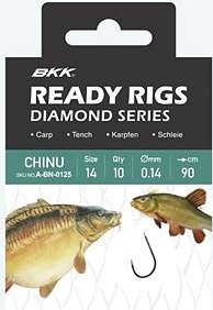 BKK Ready Rig Diamond Chinu BN Veľkosť 6 0,2 mm 70 cm 10 ks