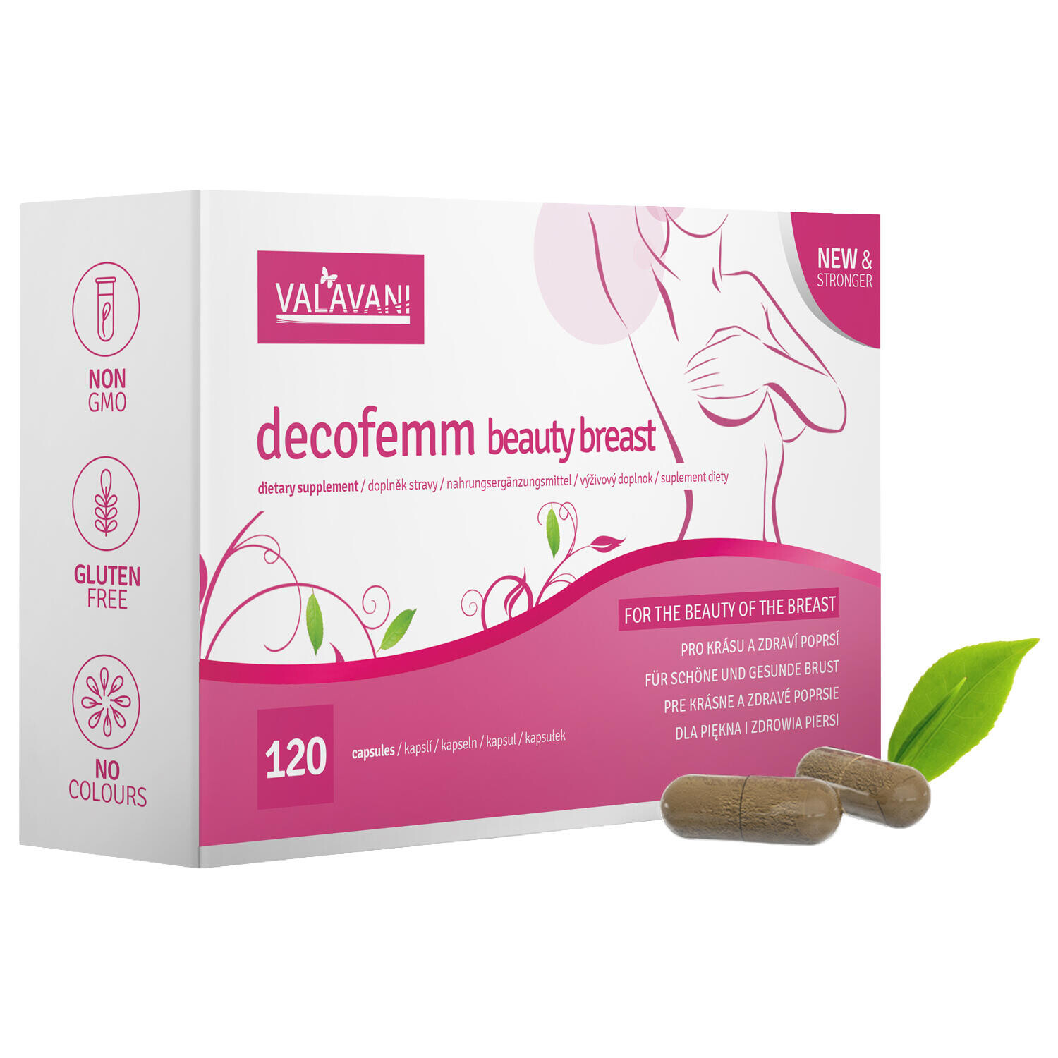 VALAVANI DecoFemm Beauty Breast 120 kapsúl