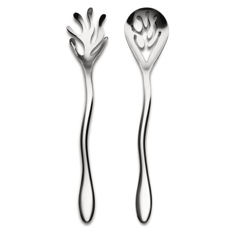 Súprava šalátových lyžíc MEDITERRANEO, 2 ks, Alessi