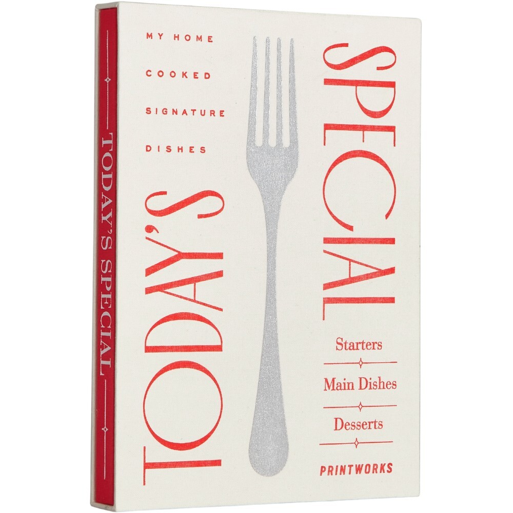 Zápisník na recepty TODAY'S SPECIAL, béžová, Printworks