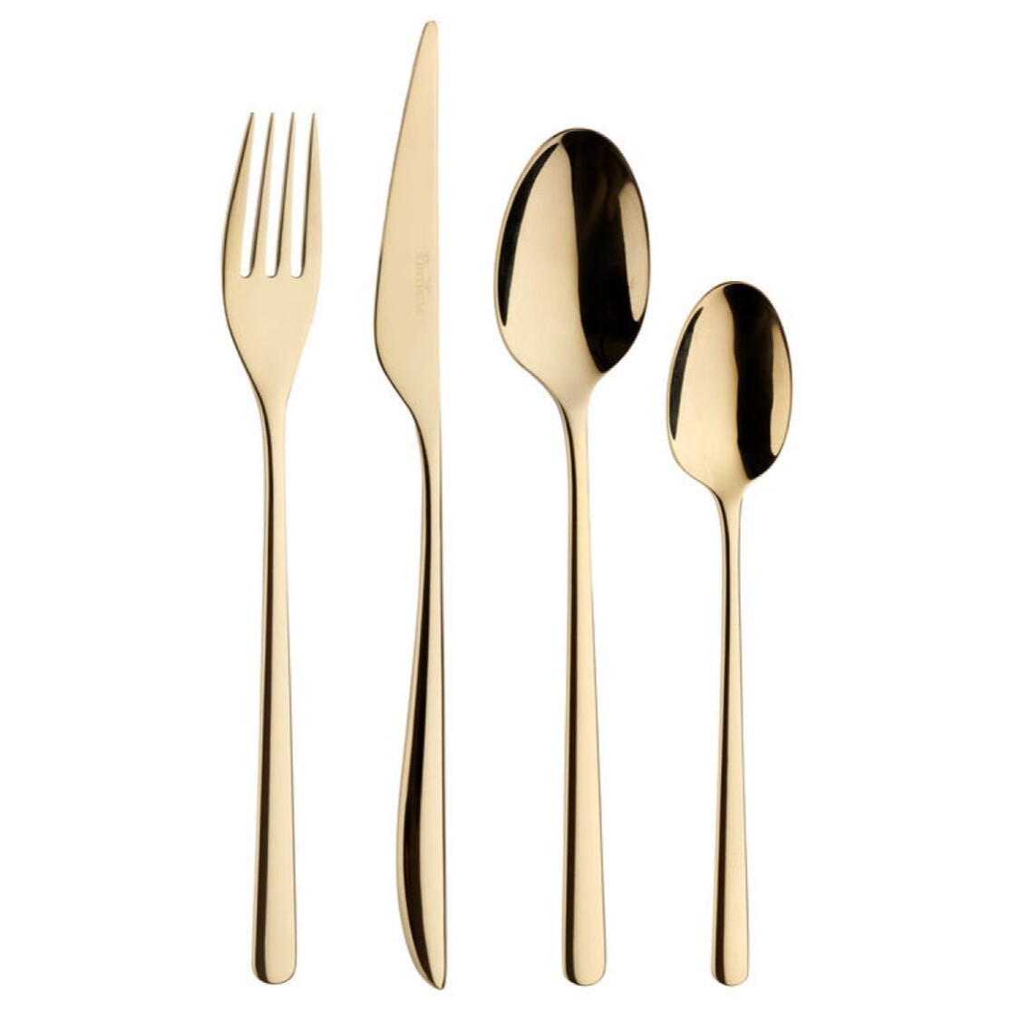 Sada príborov FLORENCE SUNSHINE, sada 24 ks, zlatá, Pintinox