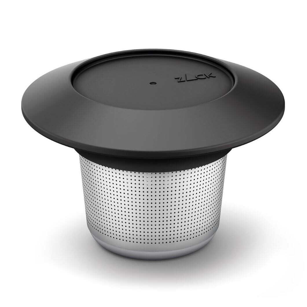 Sitko na čaj OMBA 9 cm, strieborná, nerezová oceľ, Zack