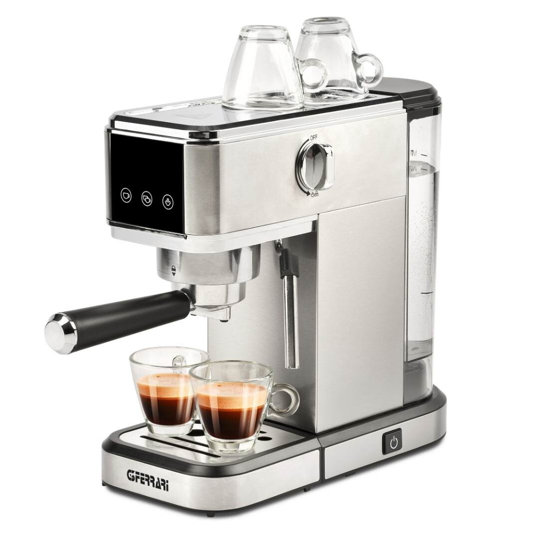 Pákový kávovar TIFFANY, strieborná, G3Ferrari