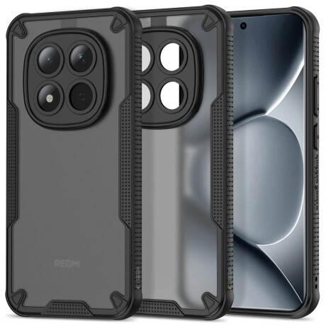 Tech-Protect Rugged Shield kryt na Xiaomi Poco M8 Pro / Redmi Note 15 Pro Plus 5G, čierny