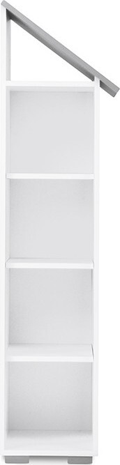 Detský regál PABIS sivý/biely