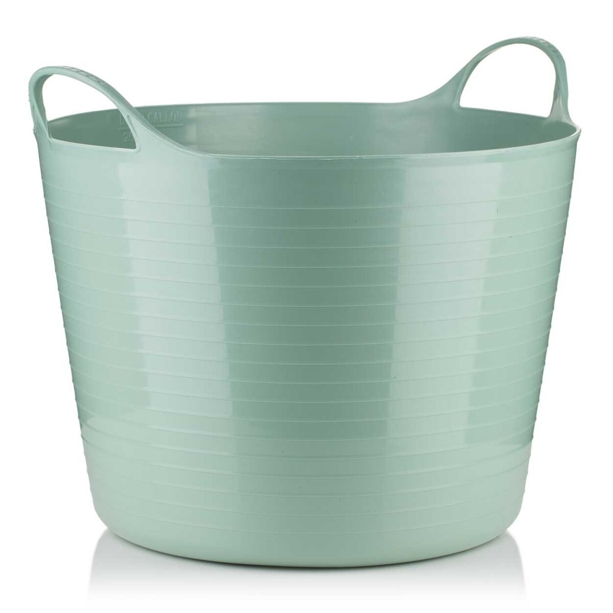 Flexibilní plastový koš EUKA 26 L zelený