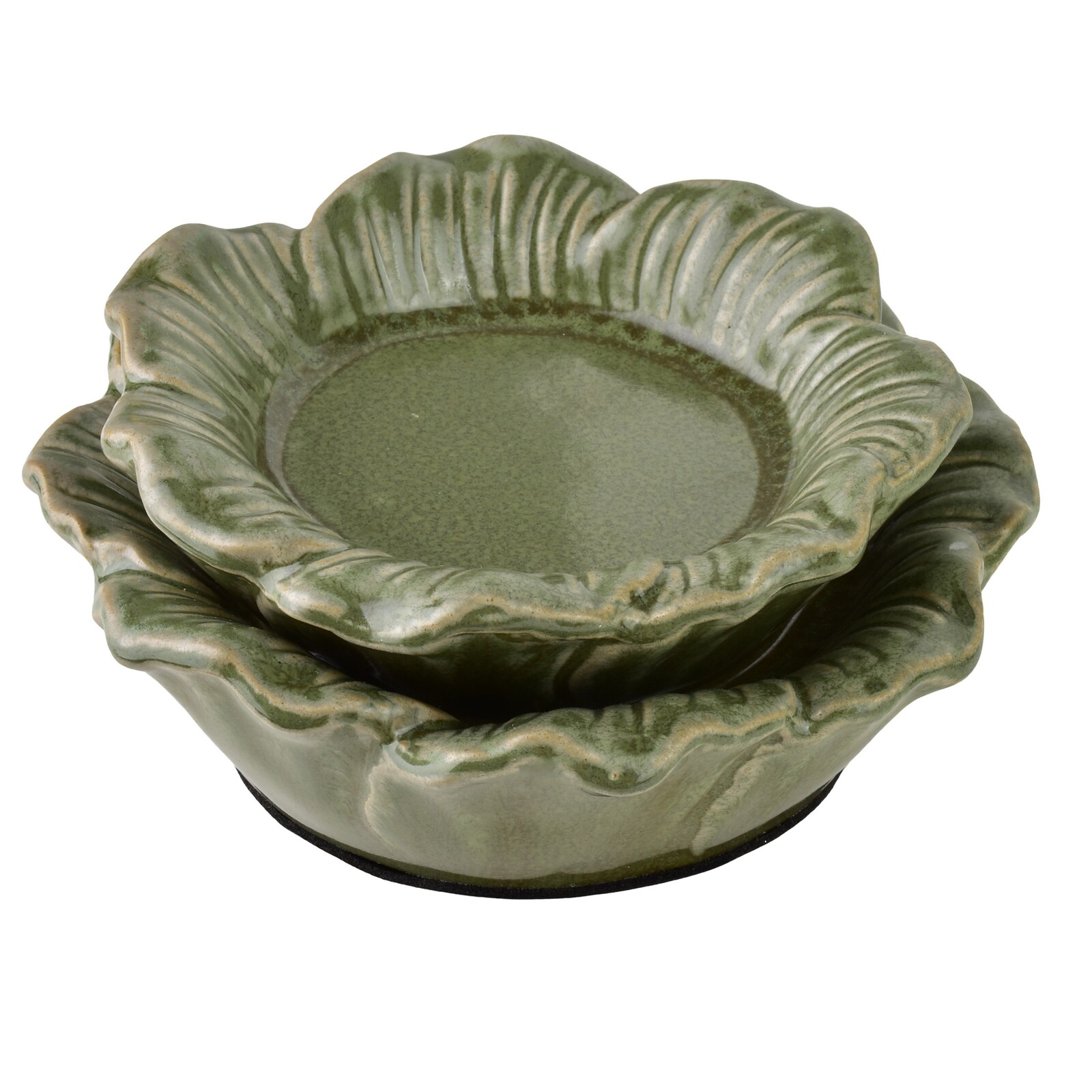 Keramický svícen Yarine 7 cm zelený