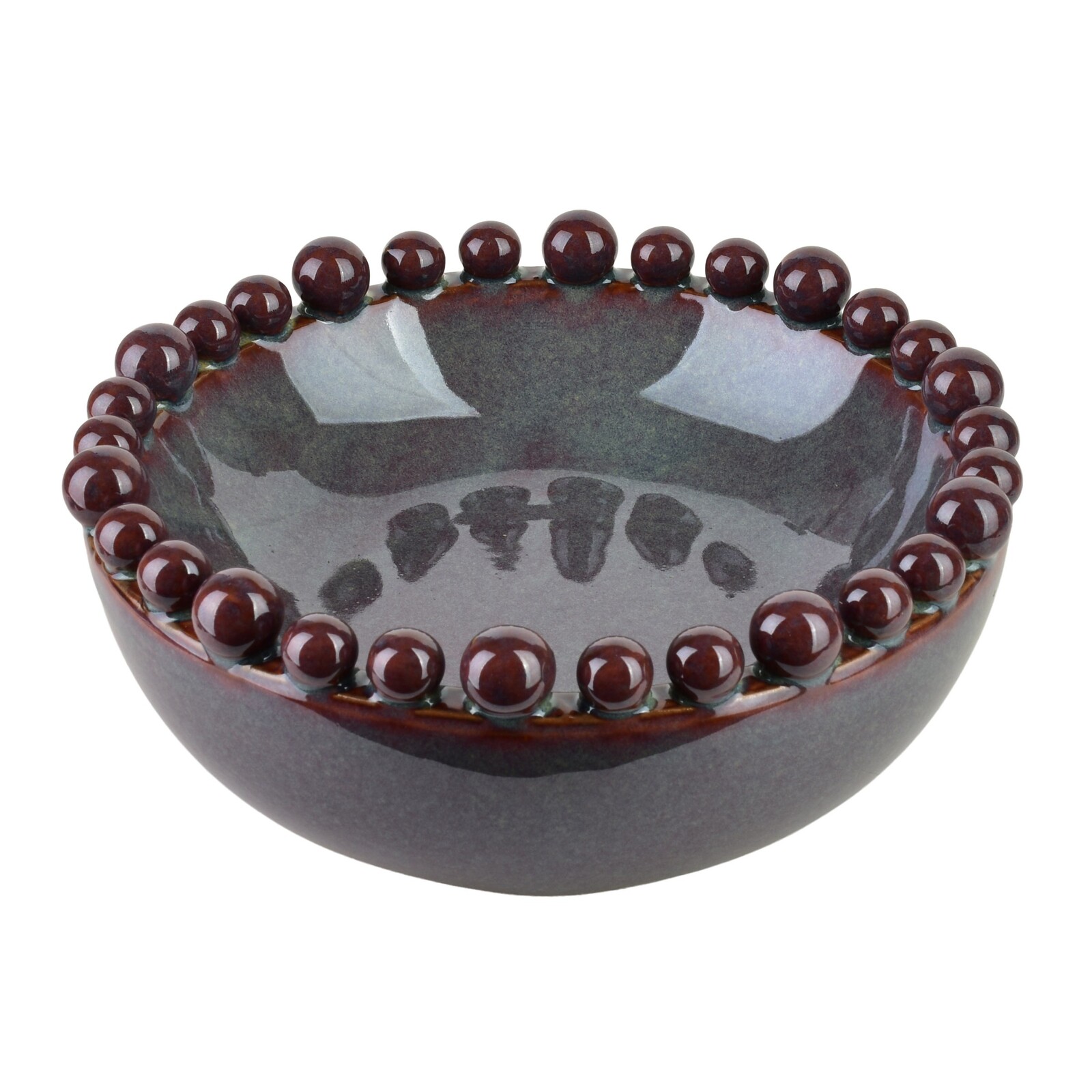 Kulatá dekorativní miska Yarine Ball fialová