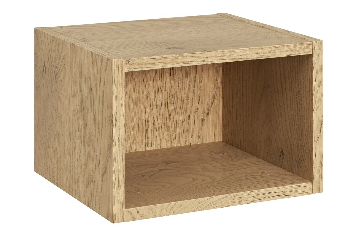 Spodní závěsný koupelnový regál UNI 83-30-20 dub cremona