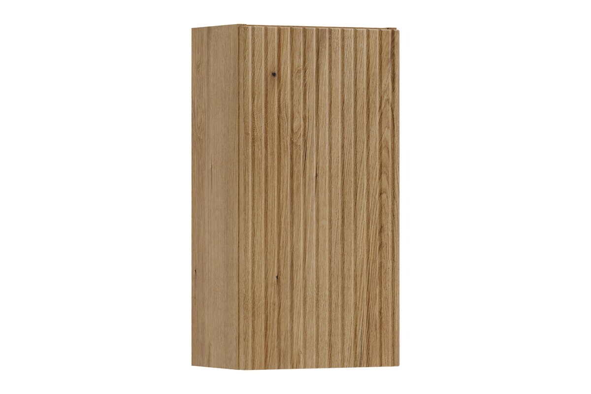 Závěsná horní koupelnová skříňka Nova 83-30-1D dub coast evoke