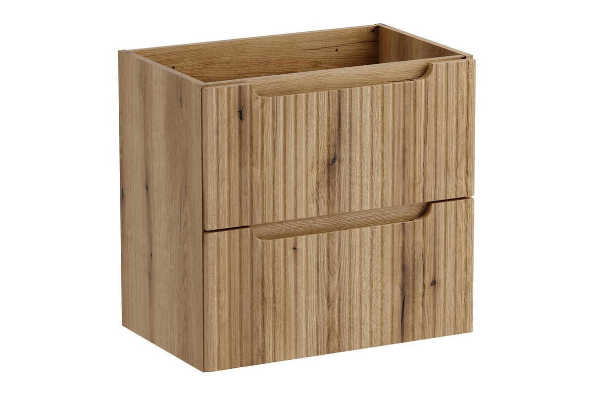 Závěsná skříňka pod umyvadlo Nova 82-60-40-2S dub coast evoke