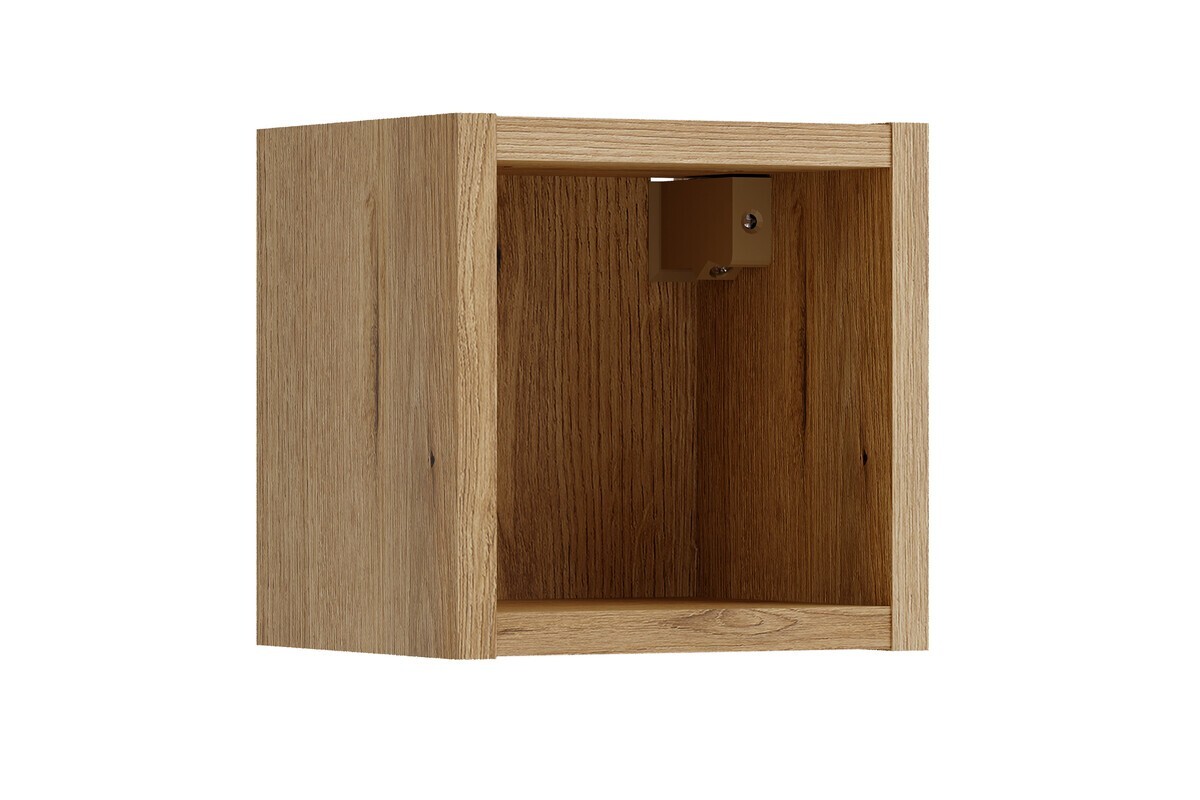 Závěsný horní koupelnový regál Nova 83-20-20 dub coast evoke