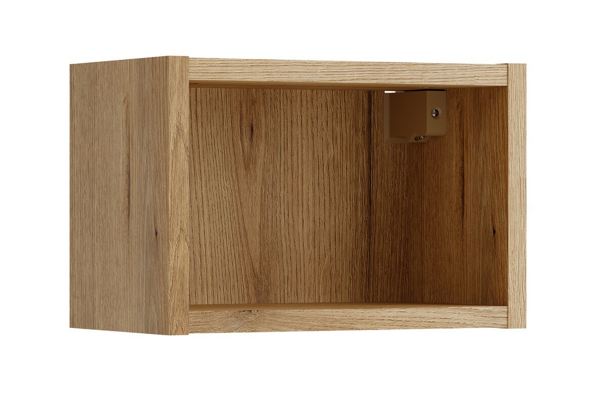 Závěsný horní koupelnový regál UNI 83-30-20 dub coast evoke