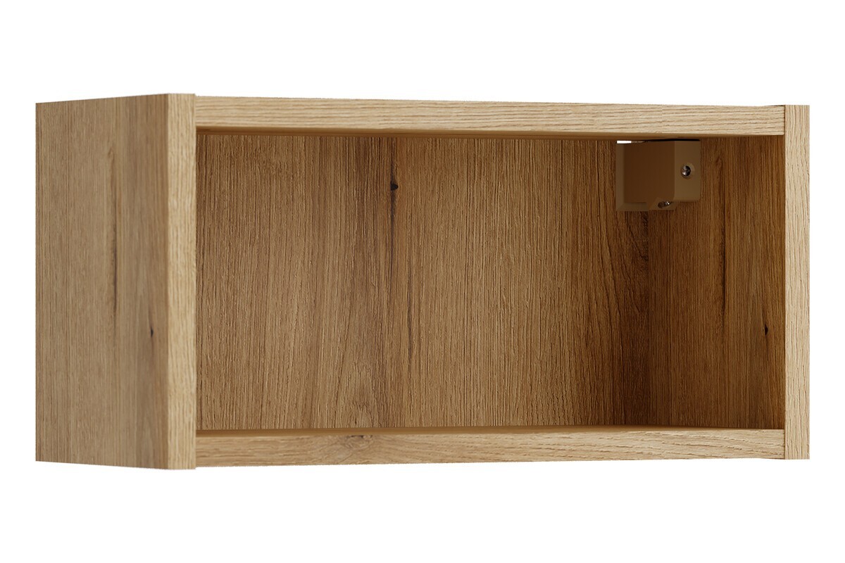 Závěsný horní koupelnový regál UNI 83-40-20 dub coast evoke