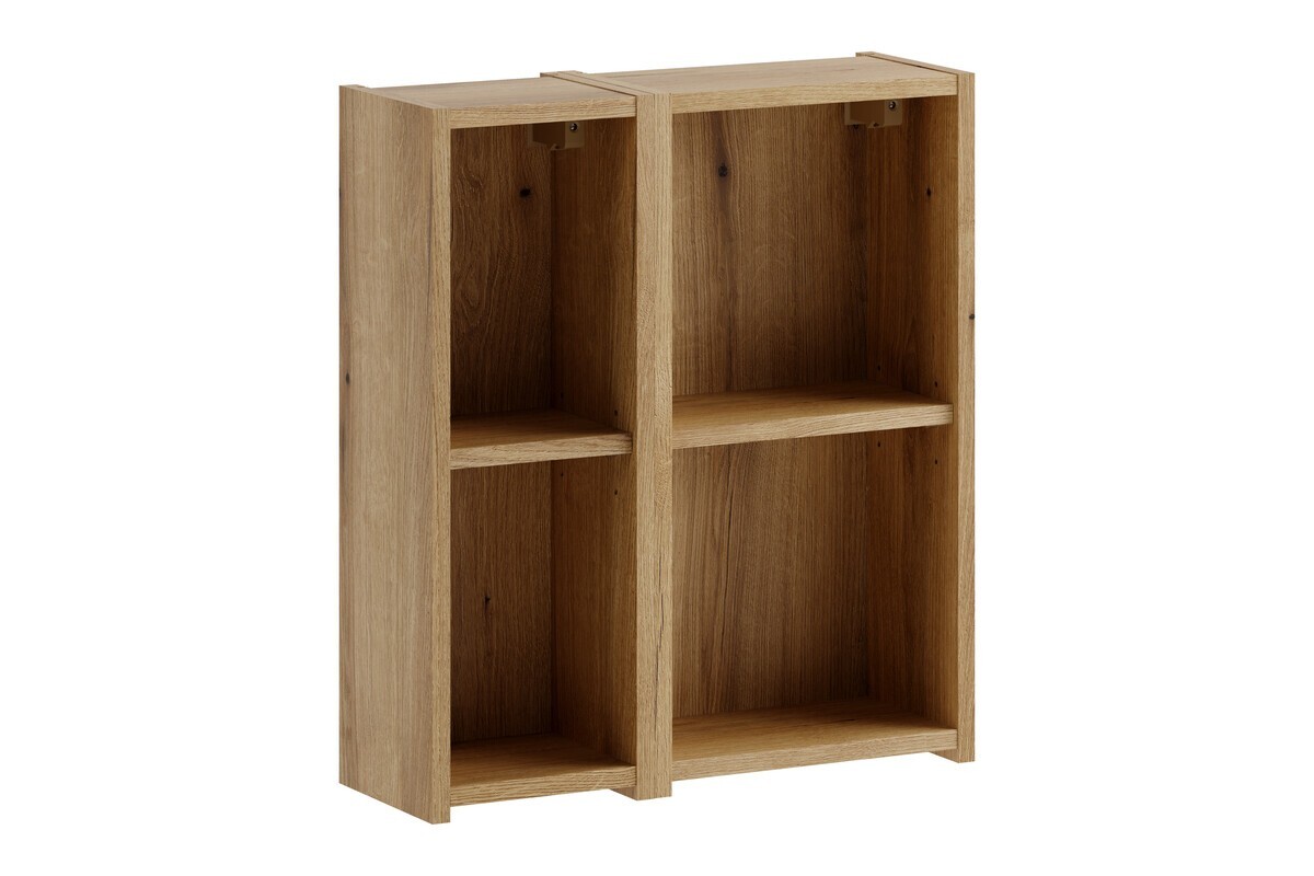 Závěsný koupelnový regál UNI Noce 50 cm dub coast evoke