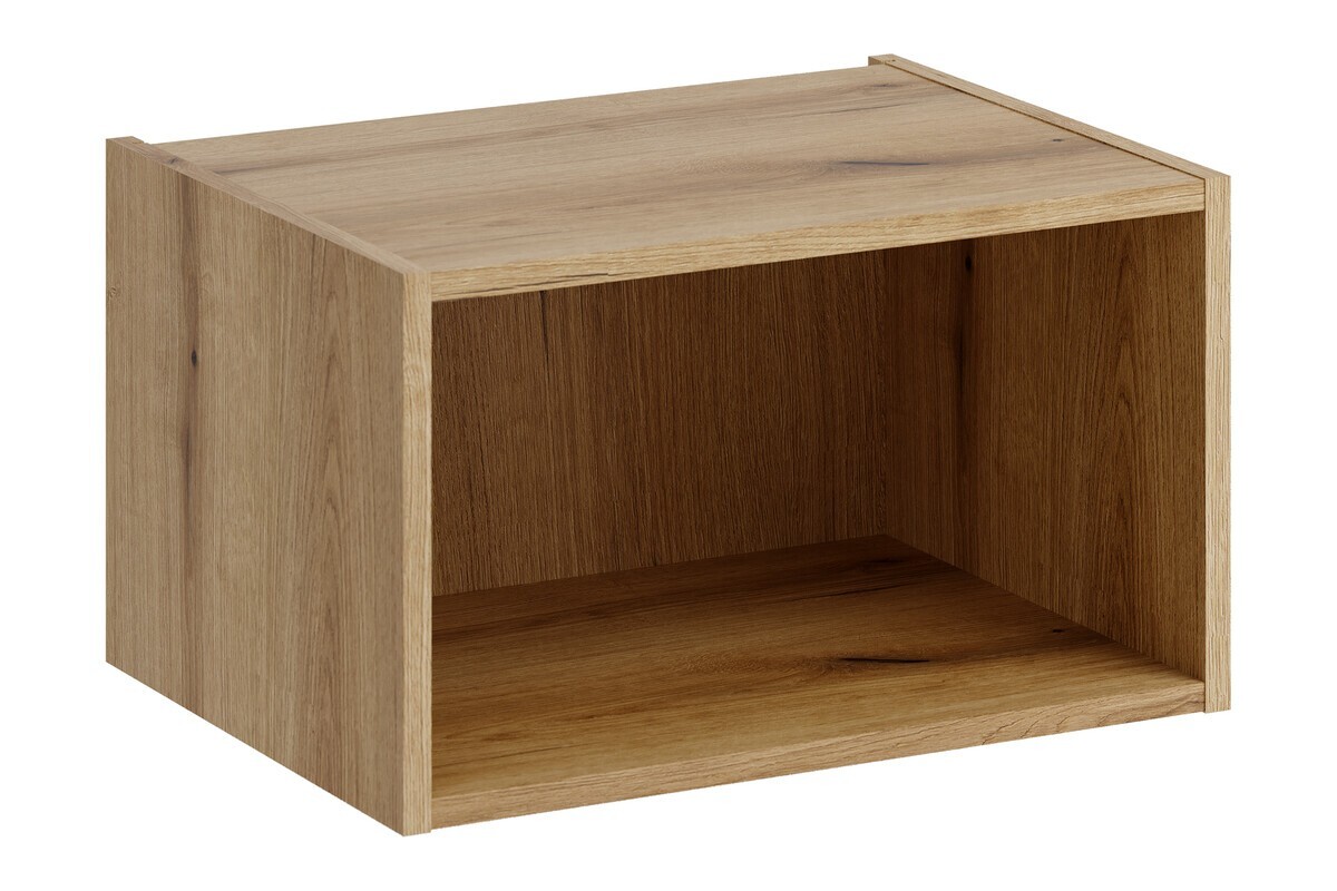 Závěsný spodní koupelnový regál UNI 81-50-29 dub coast evoke