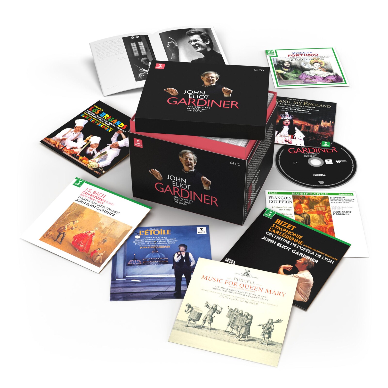 JOHN ELIOT GARDINER THE COMPLETE ERATO EDITION (64CD BOX)