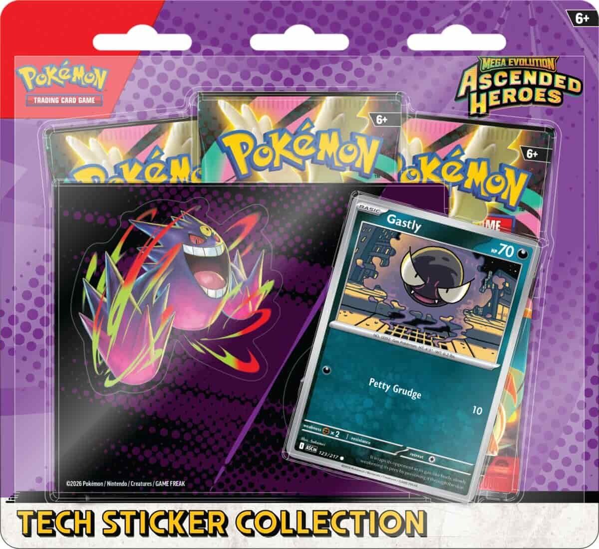 Pokémon TCG: ME02.5 Ascended Heroes - Tech Sticker Collection, viac druhov