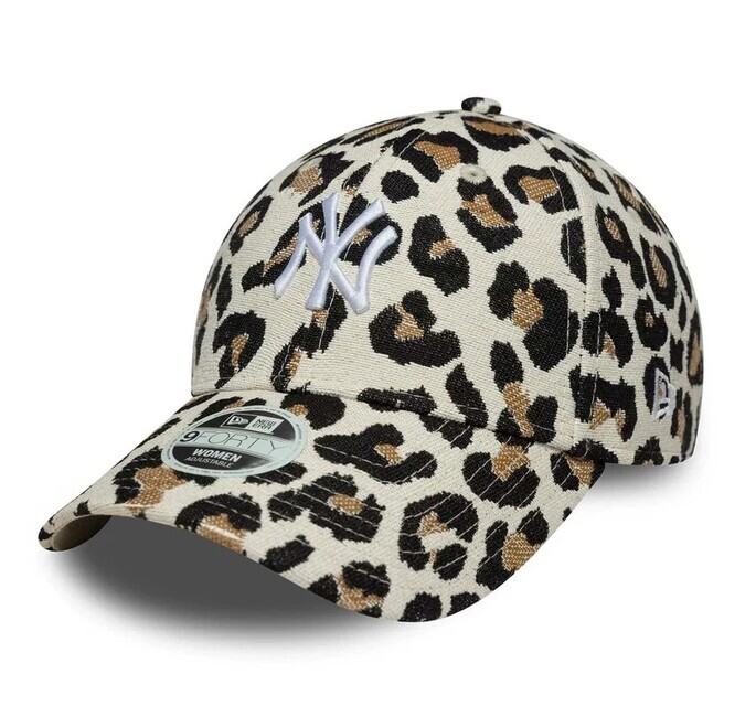 Dámska Šiltovka New Era 9Forty Womens MLB Leopard Midi NY Yankees Camo - UNI