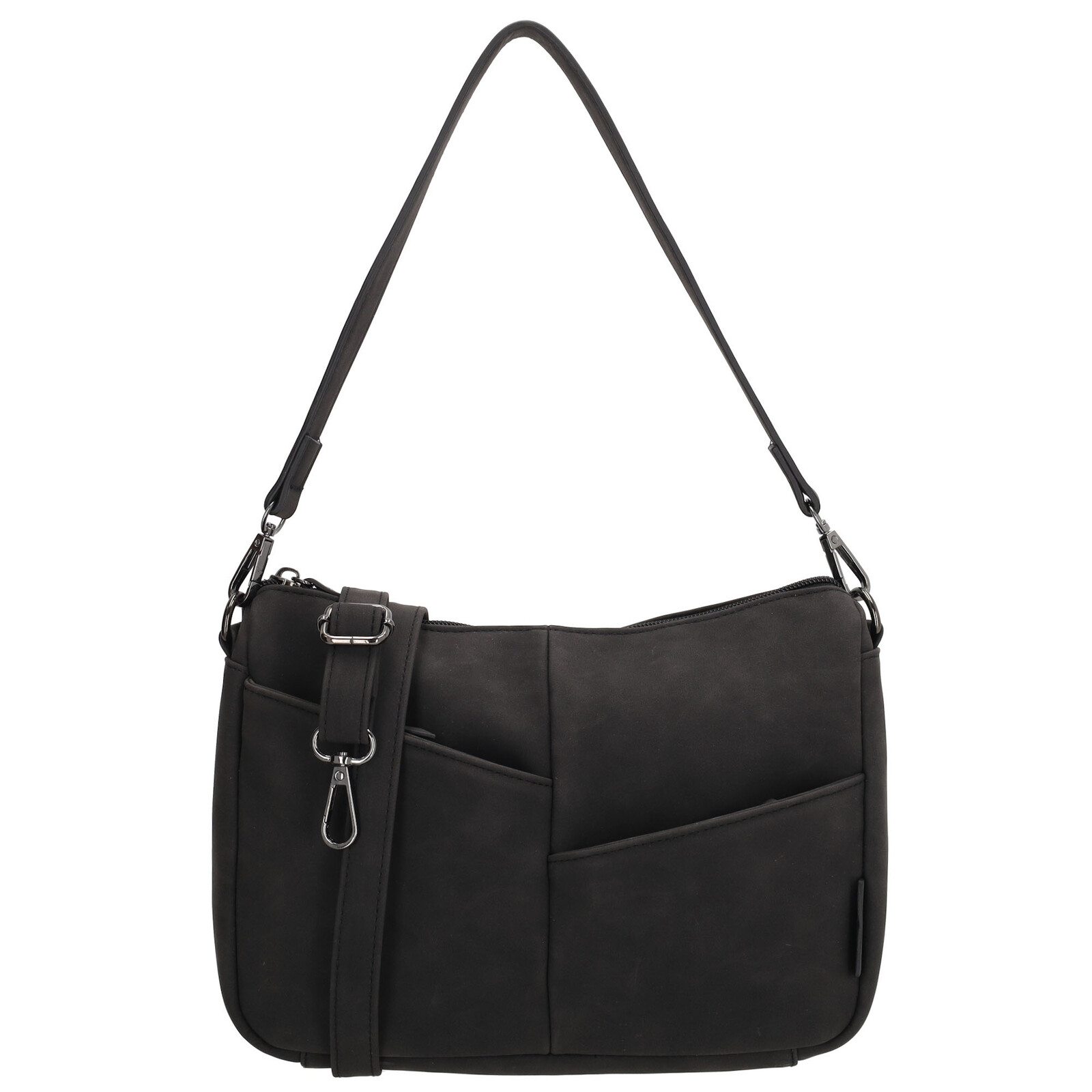 Dámska menšia kabelka cez rameno Beagles Lourenza - čierna