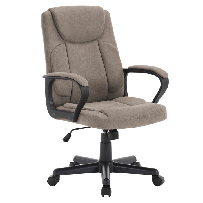 KONDELA Ulger kancelárske kreslo hnedá / čierna