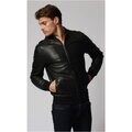 Kožené bundy Le Temps des Cerises  LAM___BLACK
