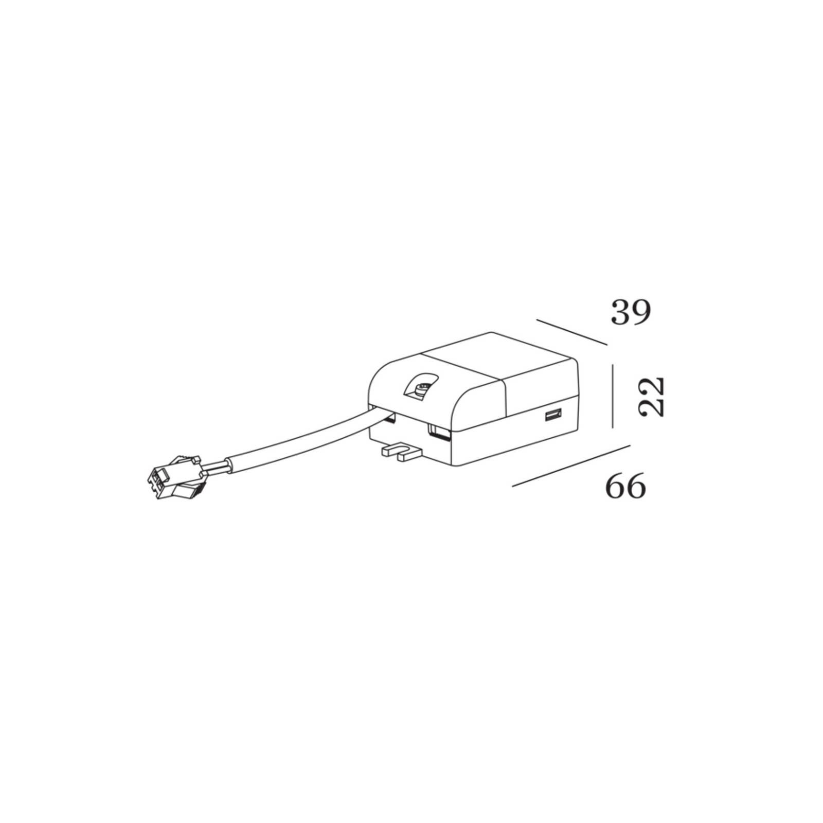 WEVER & DUCRÉ LED ovládač 350 mA 6 W, 8,6 – 18 V, nie stmievateľné