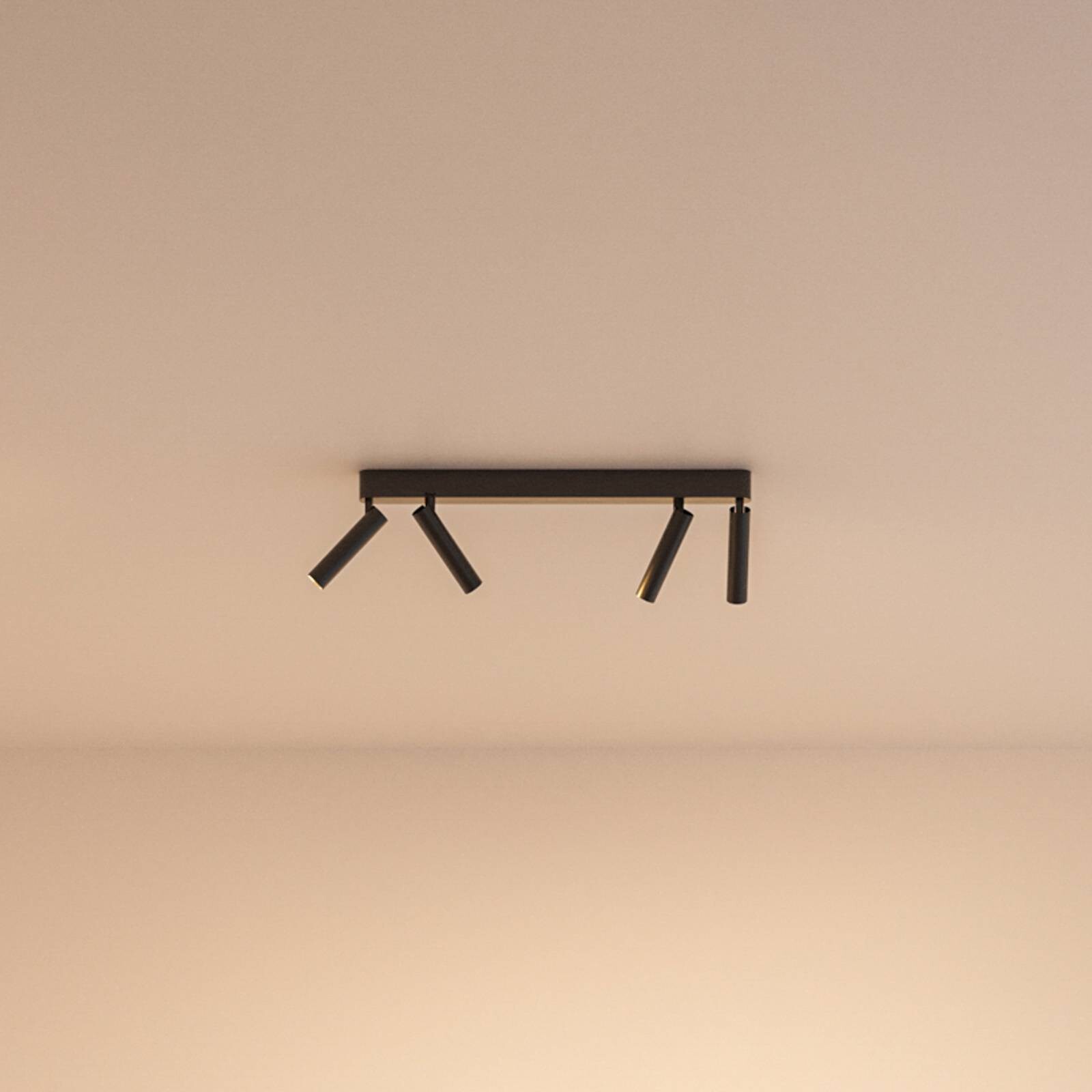 WEVER & DUCRÉ LED stropné bodové svetlá Match 4.0 čierny 2 700 K