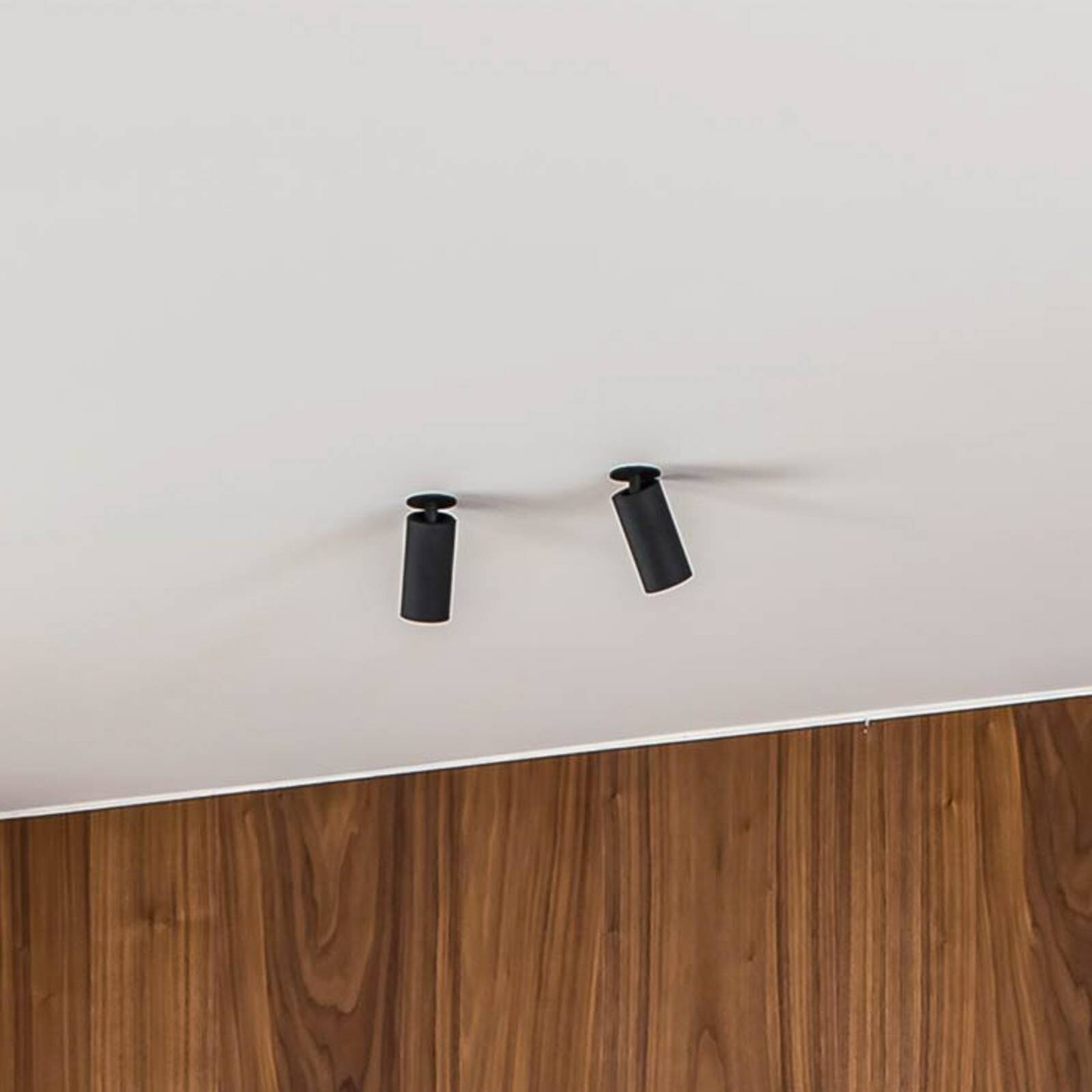 WEVER & DUCRÉ LED-zápustný spot Ceno 1.0 bronz 927 listová pružina