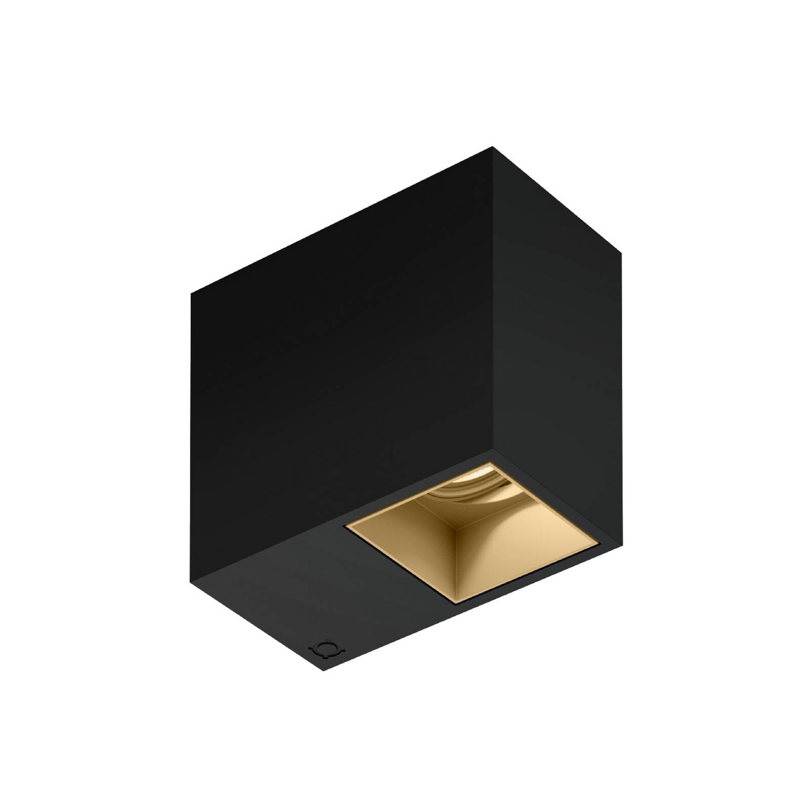 WEVER & DUCRÉ LED-Downlight Plano 1.0 čierna/béžová 927 stmievateľné