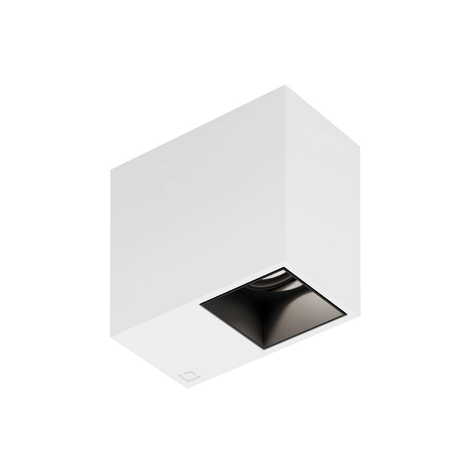 WEVER & DUCRÉ LED-Downlight Plano 1.0 biela/čierna 927 stmievateľné
