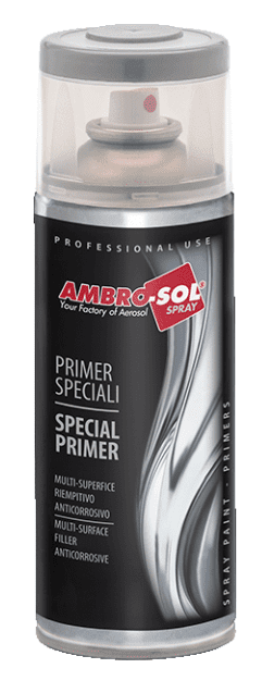 AMBRO-SOL - Základný náter na pozinkované povrchy v spreji (svetlosivá, 0,4 L)