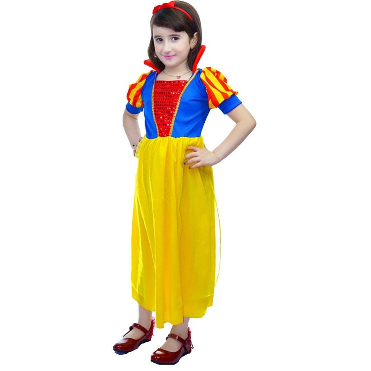 Kostým Snehulienka 130-140 cm