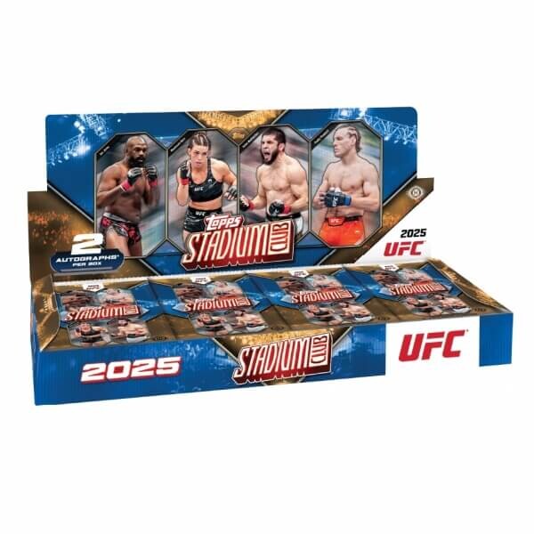 Topps 2025 Topps Stadium Club UFC Hobby Box - Zberateľské karty MMA