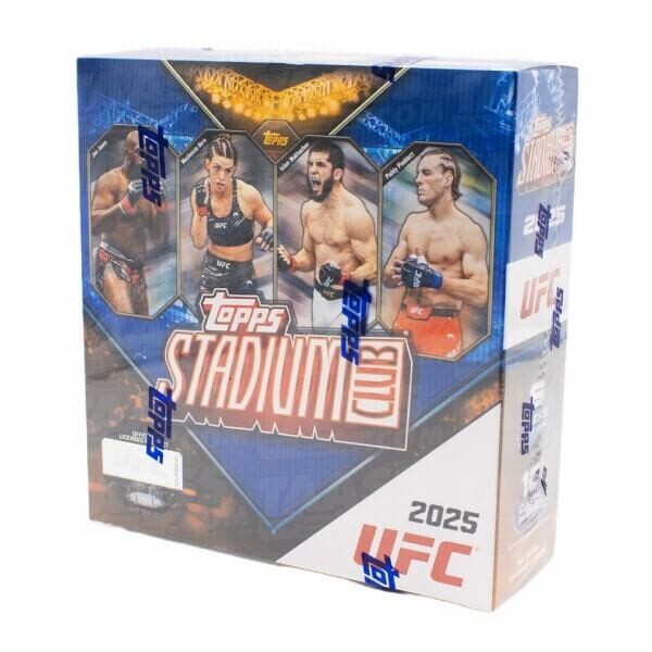 Topps 2025 Topps Stadium Club Chrome UFC Mega Box - Zberateľské karty MMA