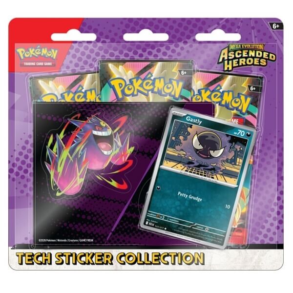 Nintendo Pokémon Ascended Heroes Tech Sticker Collection - Charmander