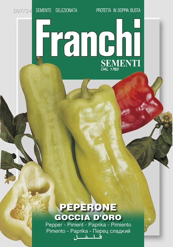 Franchi Paprika – GOCCIA D’ORO – semená