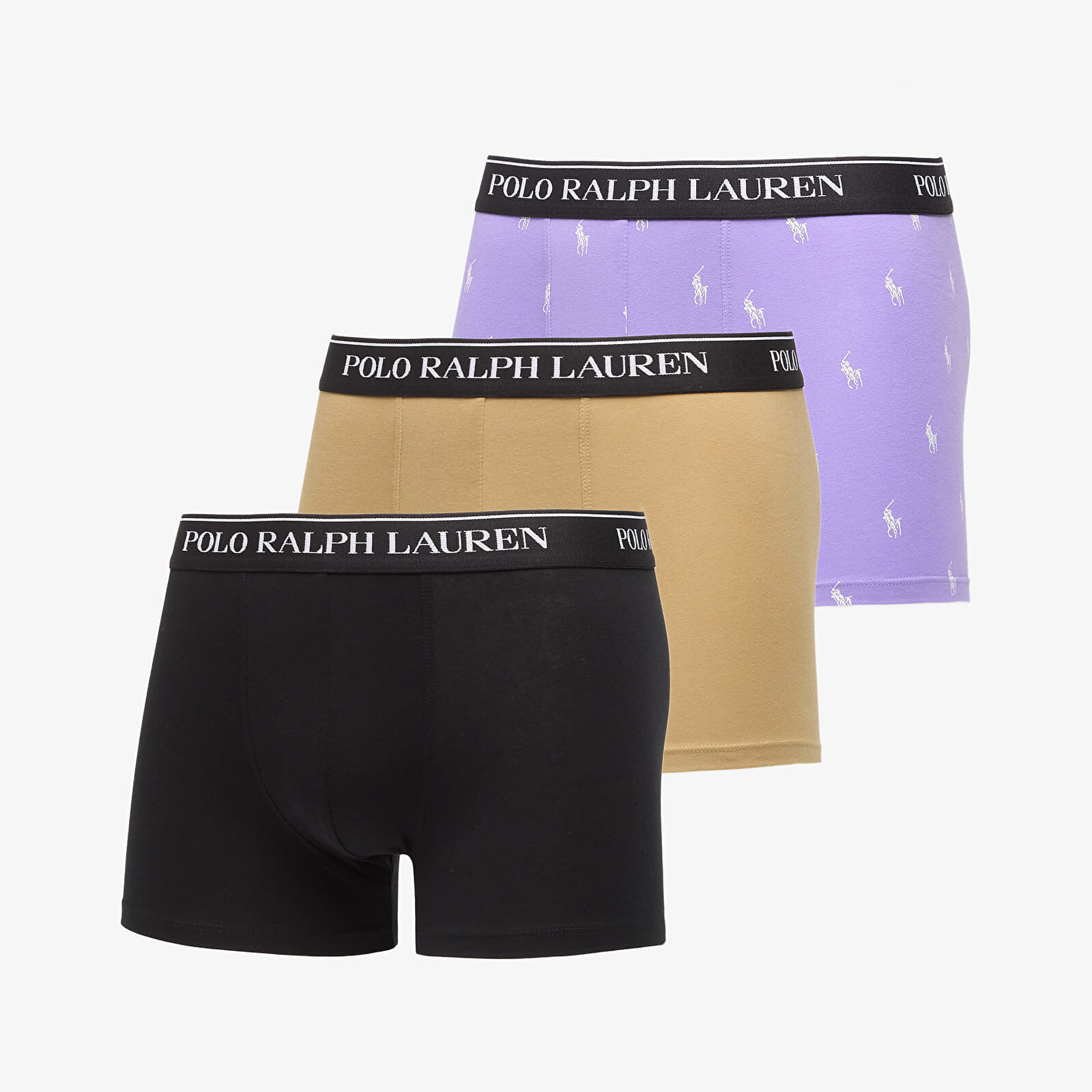 Boxerky Ralph Lauren Classic Trunk-3 Pack Trunk Black XL