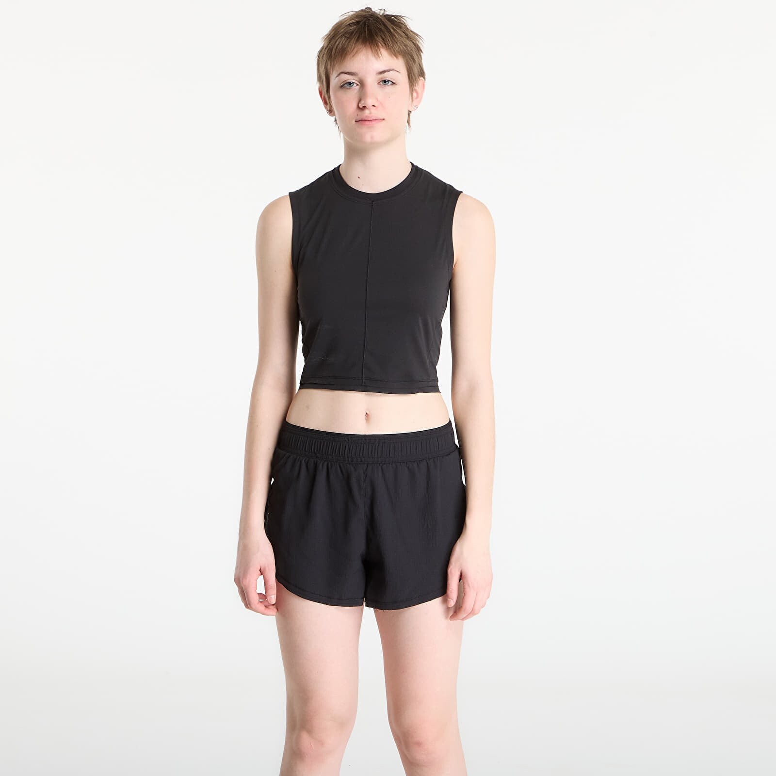 Y-3 Running Cropped Tank Top Black XS