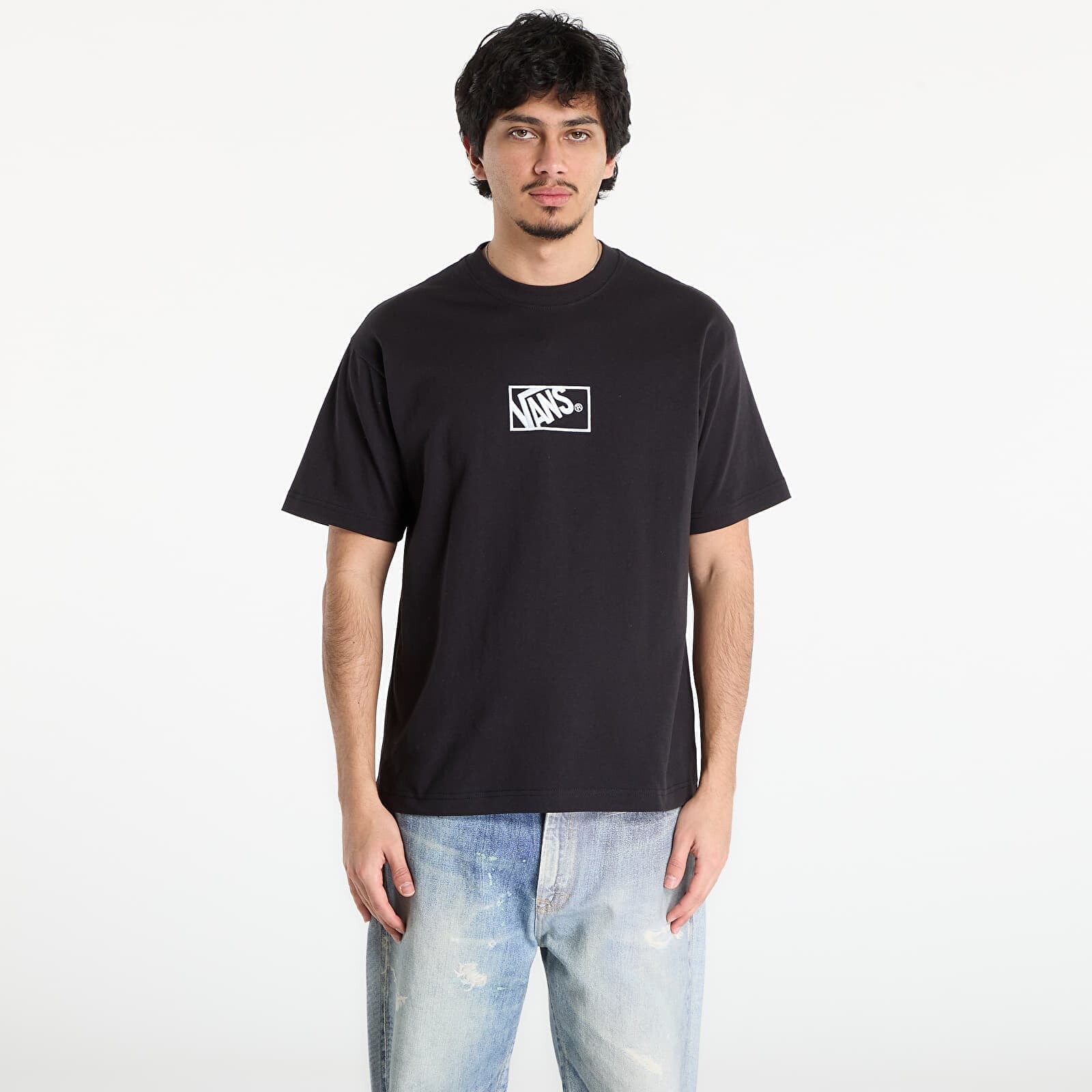 Tričko Vans Blocked Box Loose SS T-Shirt Black L
