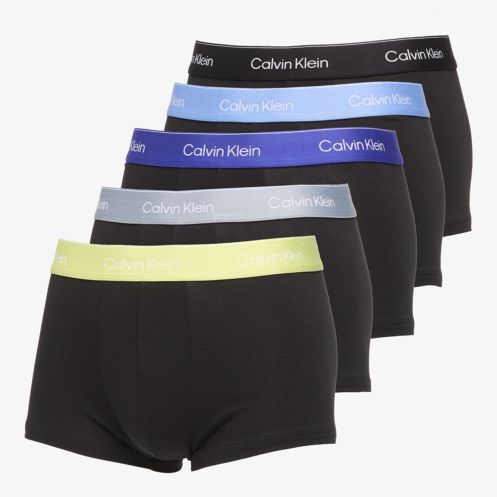 Boxerky Calvin Klein Low Rise Trunk 5-Pack Black L