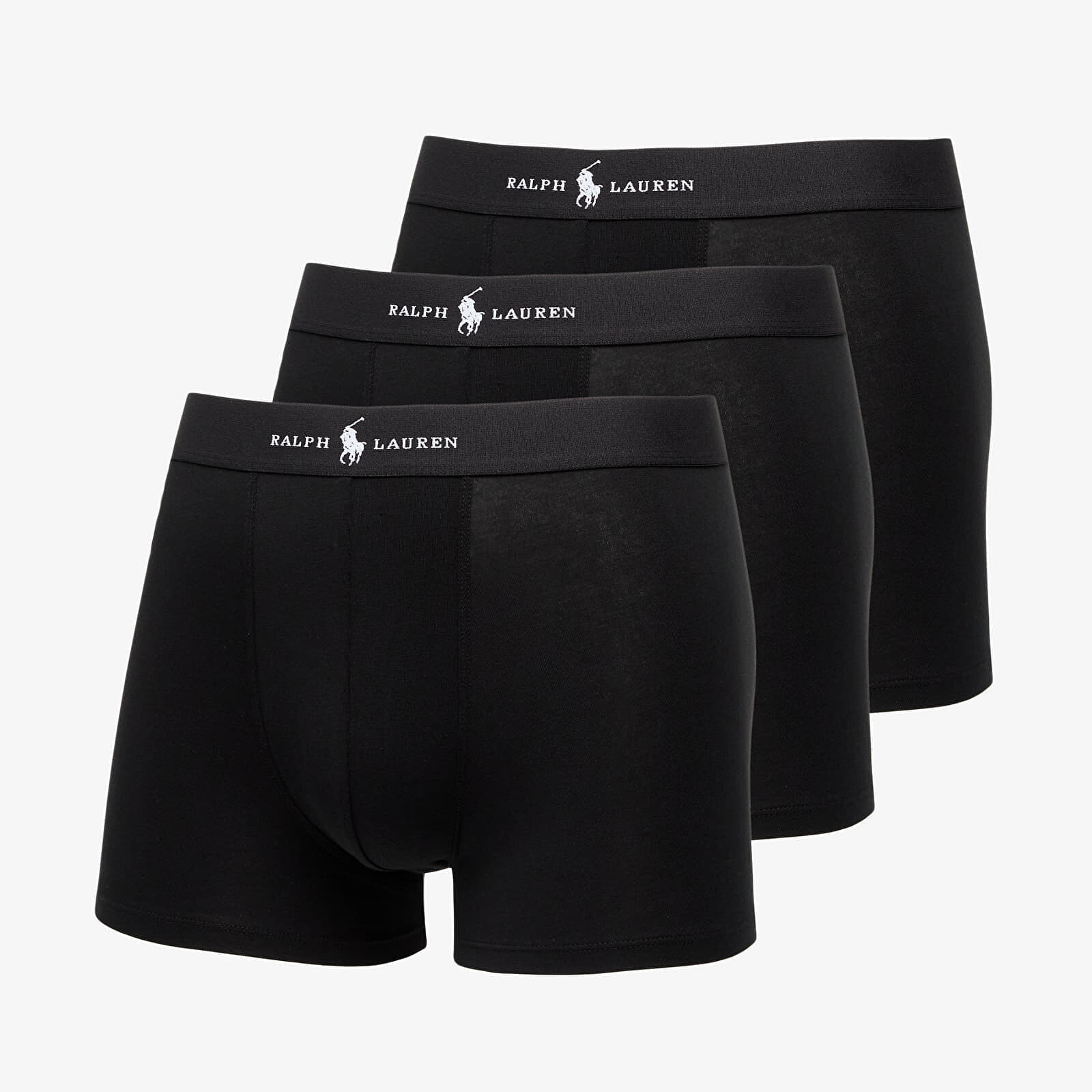Boxerky Ralph Lauren Clssic Trunk 3-Pack Trunk Black S