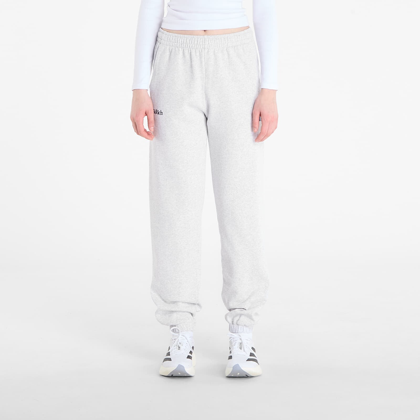 Tepláky Sporty & Rich Heritage Yankees Serif Sweatpant UNISEX Heather Gray L