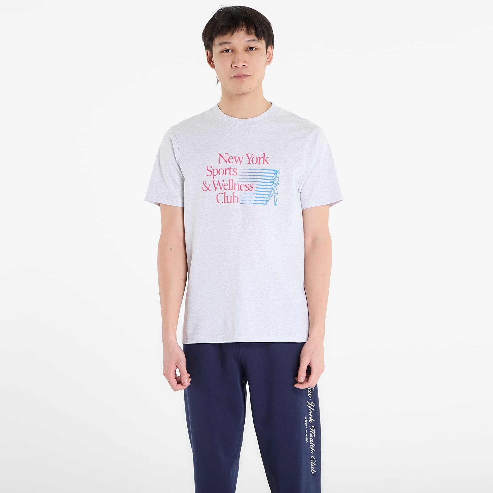 Tričko Sporty & Rich NY Motion T-Shirt UNISEX Heather Gray XL