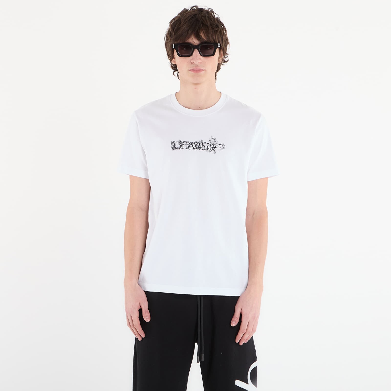Tričko Off-White Heraldic Treshold Arrows S/S Slim Tee White L