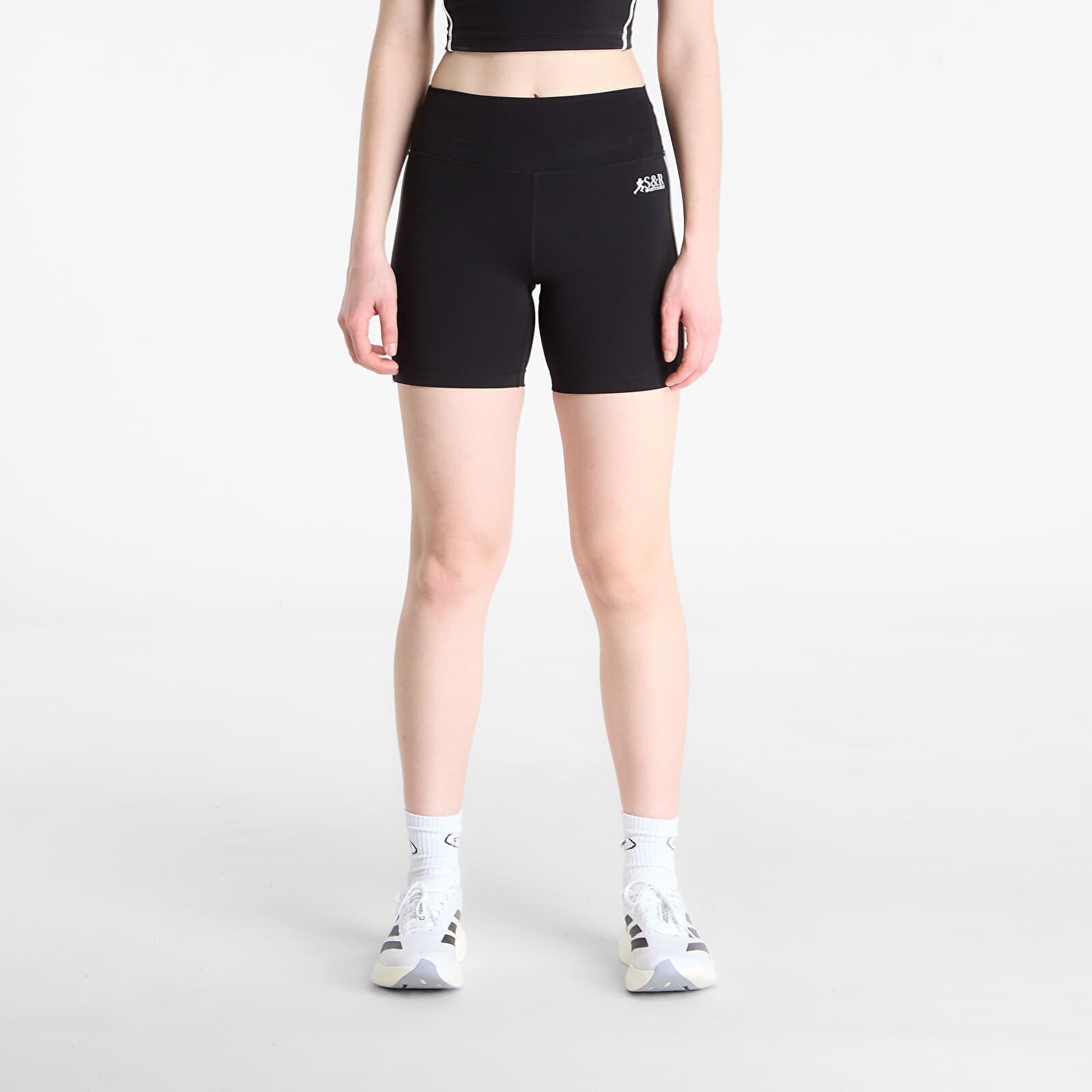 Šortky Sporty & Rich SR Runner Biker Short Black M