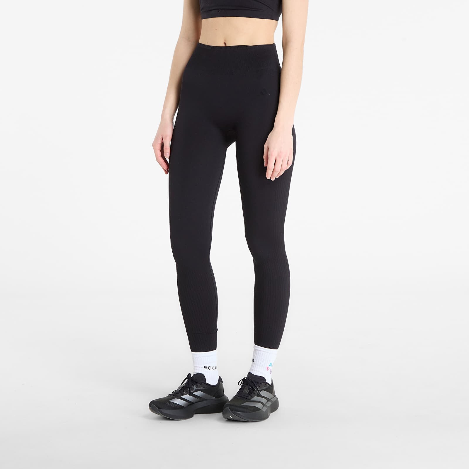 Legíny adidas We Knit 1/1 L Black S