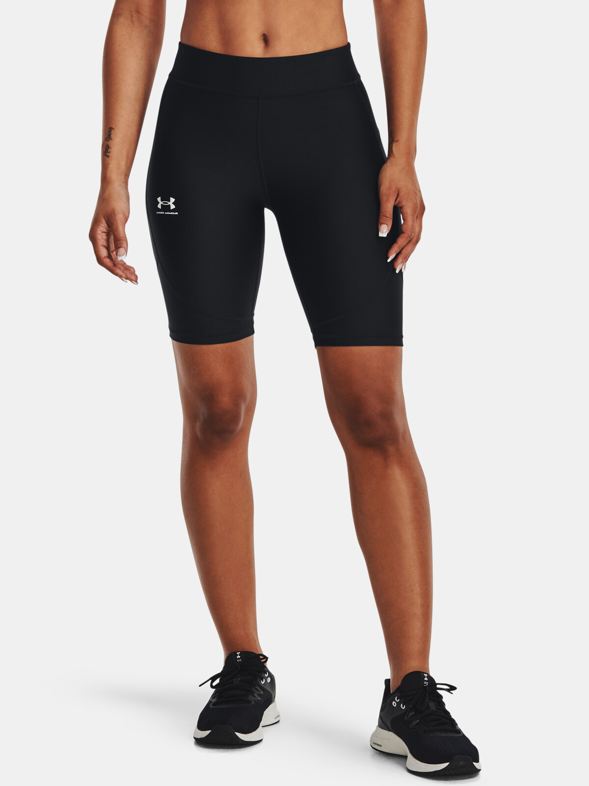 Čierne dámske športové kraťasy Under Armour  Authentics